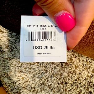 Size 8 American eagle sandals